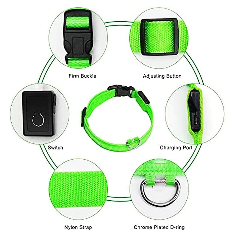 LED Glowing Collar